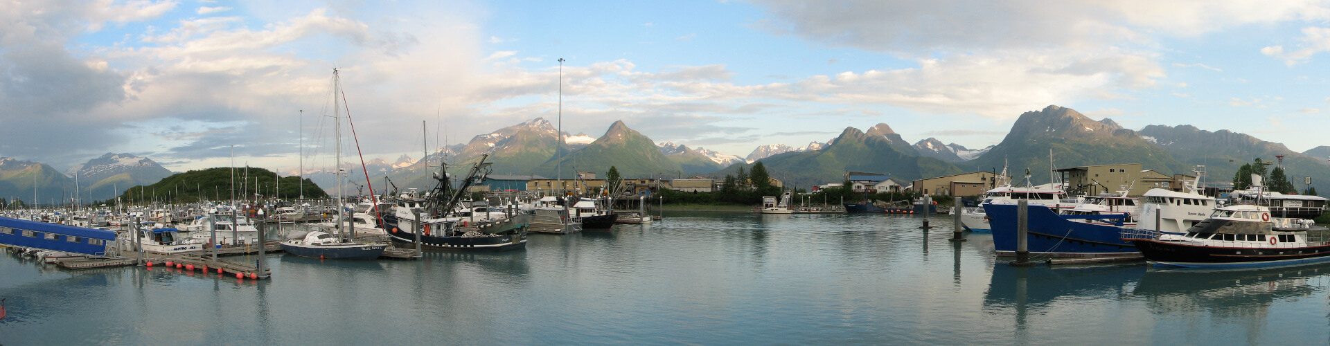 Valdez Alaska view from lodging